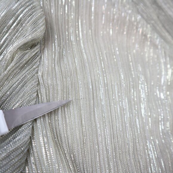 Bailey 44 Gold Silver Metallic Blouse XS - Picture 13 of 13